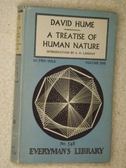 David Hume: A treatise of human nature. Volume 1.