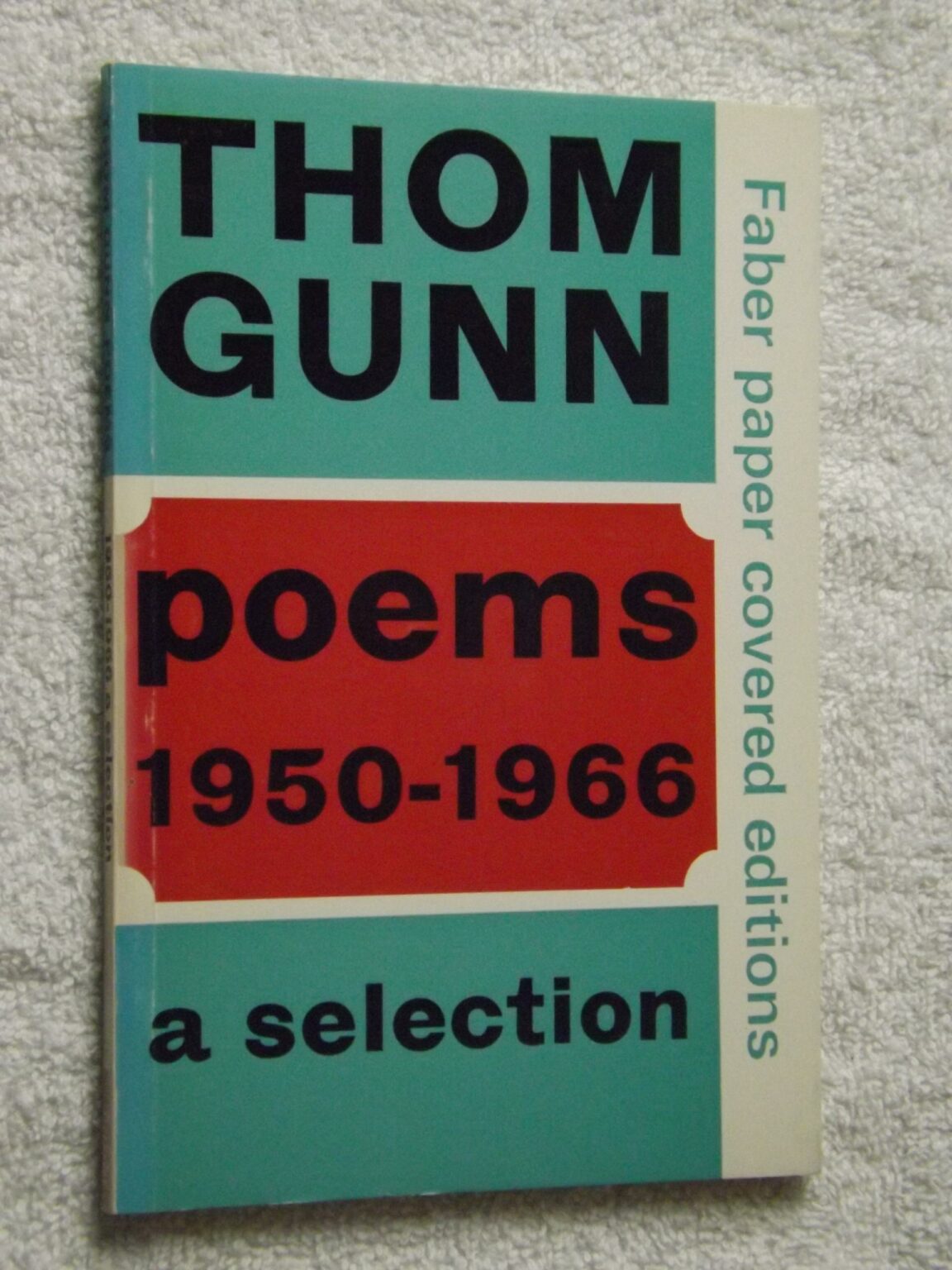 Thom Gunn Poems 1950 1966 A Selection Bbogdk Brugte Bøger Til Salg 